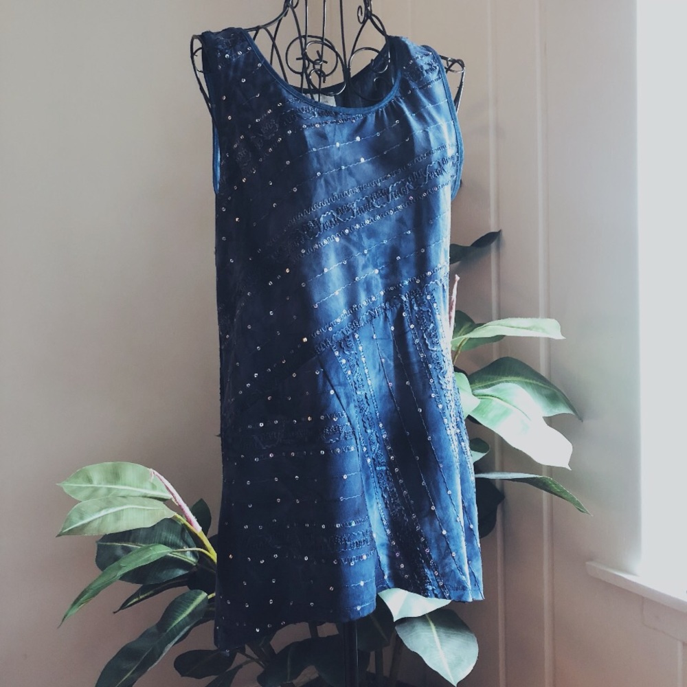 Sparkly Blue Top